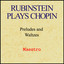Rubinstein plays Chopin - Preludes and Waltzes cover