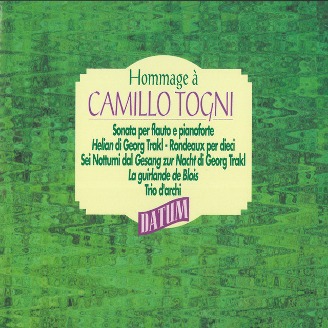 Camillo Togni Photo