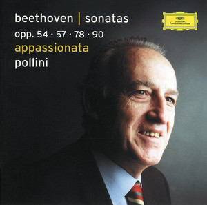 Beethoven: Piano Sonatas Opp. 54, 57, 78, 90 (Maurizio Pollini) cover