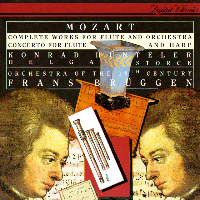 Mozart: Complete Works For Flute & Orchestra; Concerto For Flute & Harp Albumcover