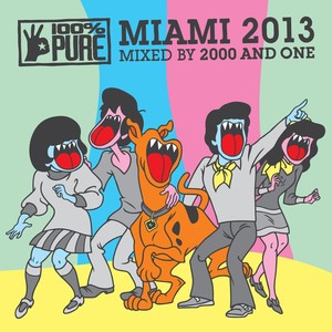 100% Pure Miami 2013 Albumcover