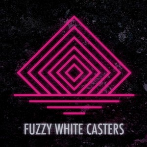 Fuzzy White Casters