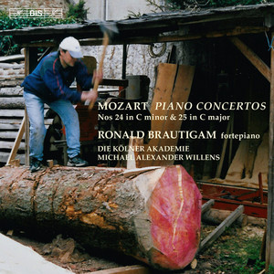 Piano Concertos nos. 24 & 25 cover