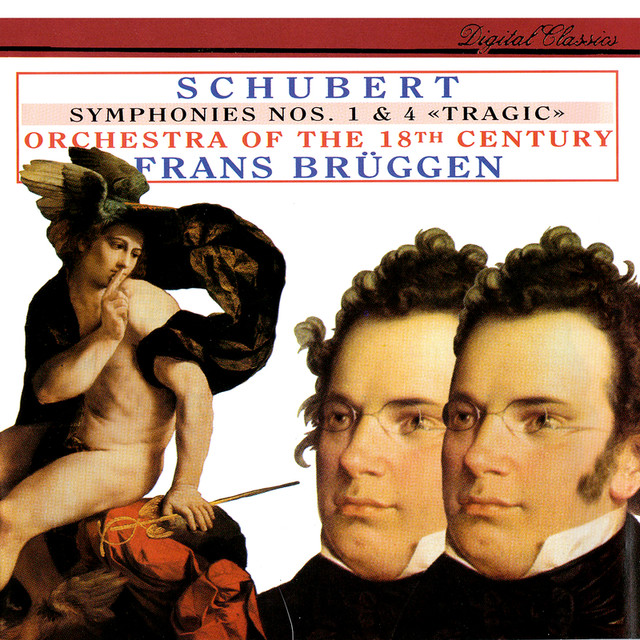 Schubert: Symphonies Nos. 1 & 4 Albumcover