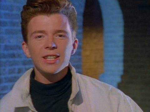 Never Gonna Give You Up cover art