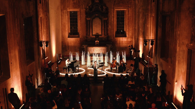l'amore in bocca (live - piccole liturgie musicali) cover art