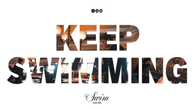 SWIM with RM (Chill Hip Hop Remix) cover art