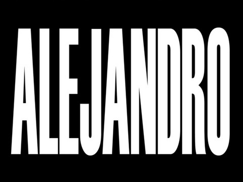 Alejandro cover art