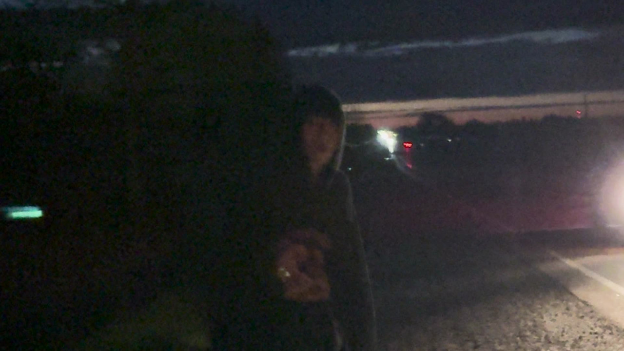橙色的光線
