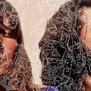 Cometas viajeros del espacio poster