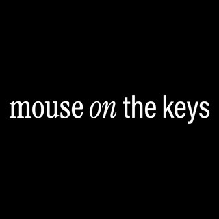 mouse on the keys poster