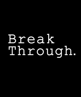 Breakthrough.