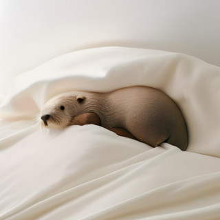 Sleepy Baby Otter