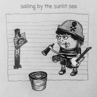 Sailing By The Sunlit Sea