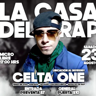 Celta One artist photo