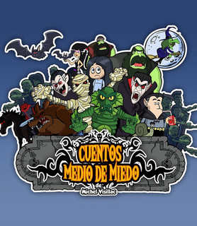 Cuentos Medio de Miedo de Michel Visillac poster
