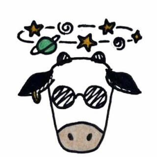 Cows on the Moon poster