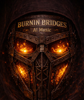 BURNIN' BRIDGES Ai Music poster