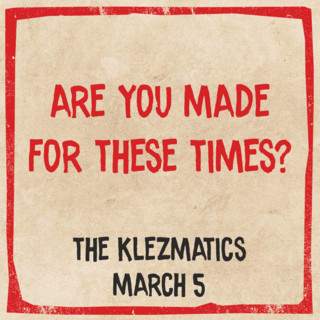 The Klezmatics poster