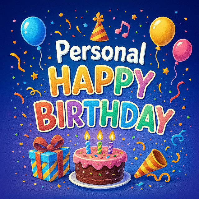Personal Happy Birthday