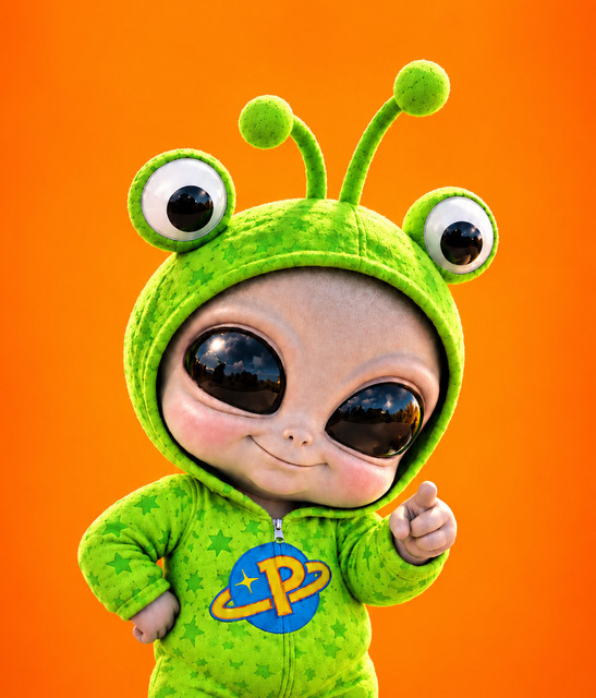 POODI THE BABY ALIEN