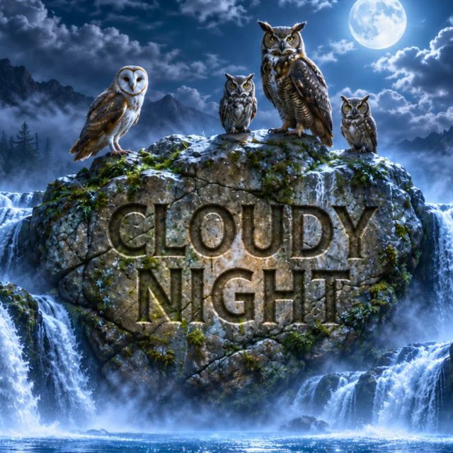 cloudy night