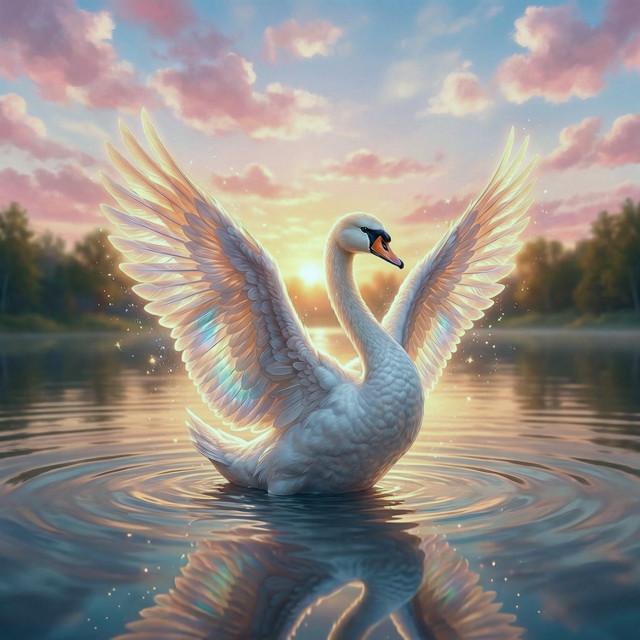 Wings of positive mood