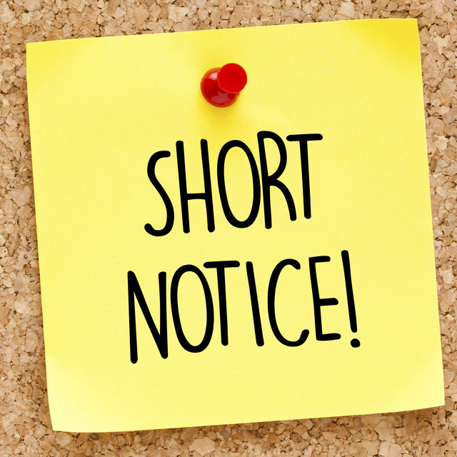 Short Notice