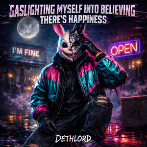 GASLIGHTING MYSELF INTO BELIEVING THERE’S HAPPINESS by Dethlord