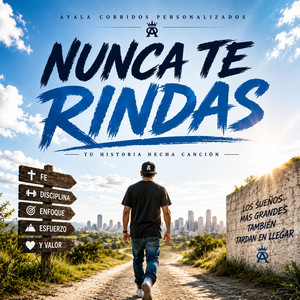 NUNCA TE RINDAS by Ayala Corridos Personalizados
