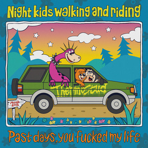 Nightkids walking and riding by Thermostud