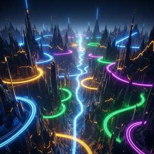Familiar Landscape Reached Faultline by Zd