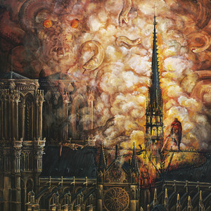 Temples Colliding In Fire