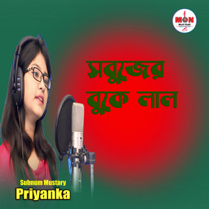 Subnum Mustary Priyanka - Sobujer Buke Lal (Lofi)