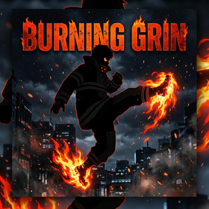 Burning Grin (Shinra Kusakabe) by Fugaxe