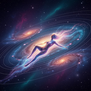 Cosmic Floating by Voltyra