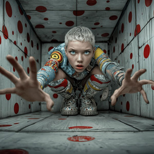 Living in a Box by Echos Surreal AI Art