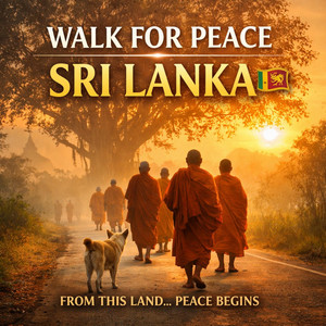 Snehashis Priya Barua - Walk for Peace Sri Lanka