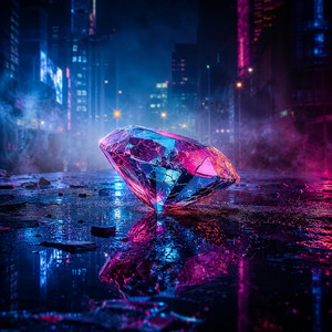 Bright Neon Bruise by chuki san