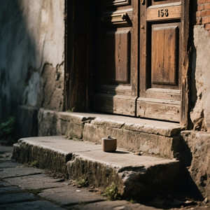 Left Outside the Door by SAFRIADI 6JL