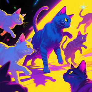 Dejadyann Shaleas Rose - 猫の賑やかさ