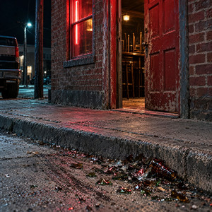 Glass on the Floor by Wes Ardley