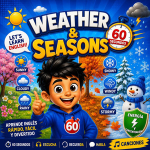 weather seasons by INGLES EN 60 SEGUNDOS