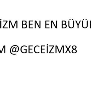 benim adım geceizm benim anamı yatakta sikin by Metro