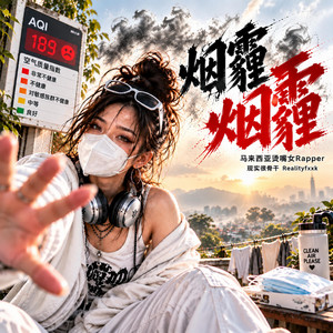 烟霾烟霾 by 现实很骨干Realityfxxk, 马来西亚烫嘴女Rapper