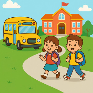 Rutina Infantil - Vamos a la escuela