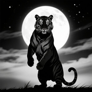 Burrow The Tiger by Elipstune