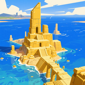 Silent Comet - Echoing Oceans Through Golden Ruins