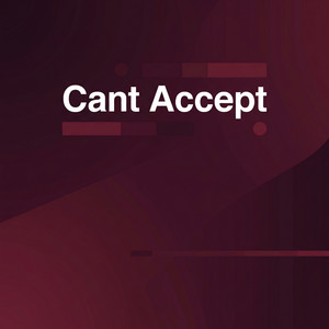 Cant Accept by Vance & Morrow