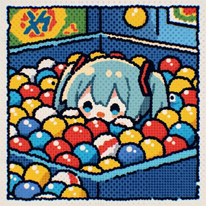 Chrome Firefly by おやすみ世界01, Hatsune Miku, Miku Hatsune